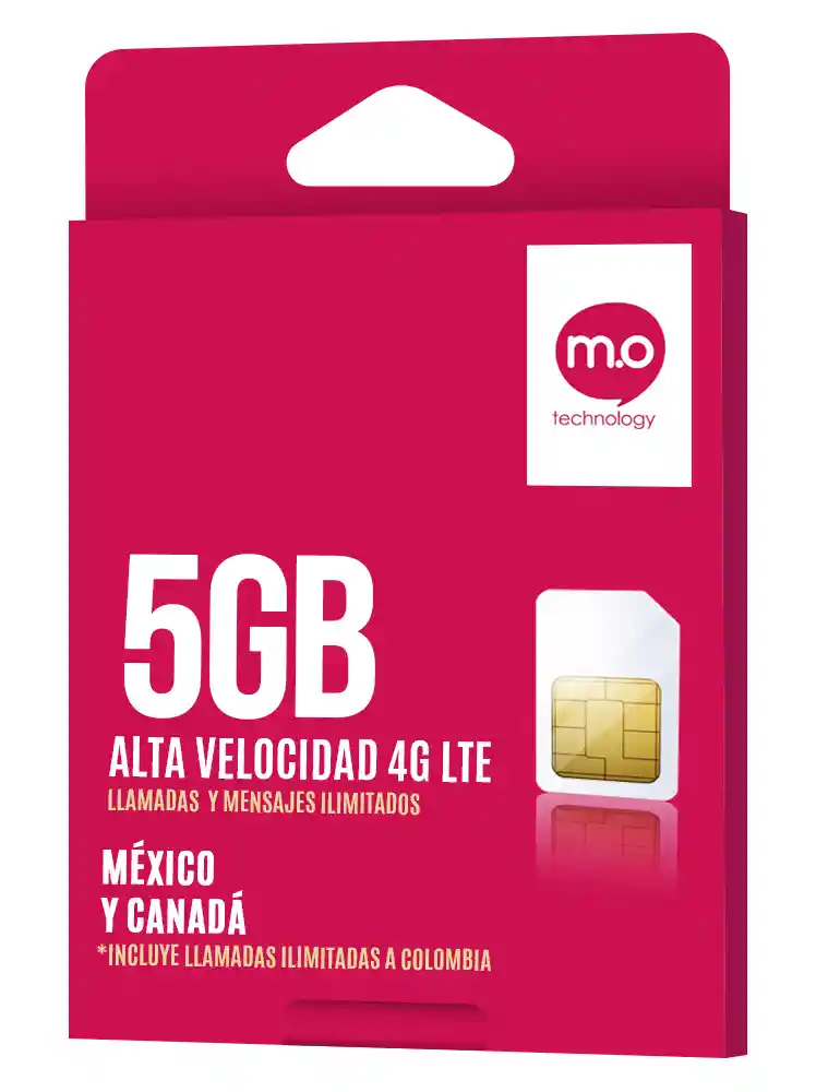 Sim Card México - Cancún 5GB