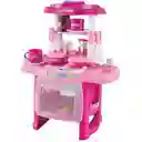 Cocina juguete Niñas Luces Y Sonido Rosado