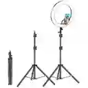 Aro De Luz Led Flash 26 Cm Fotografía Selfie + Trípode