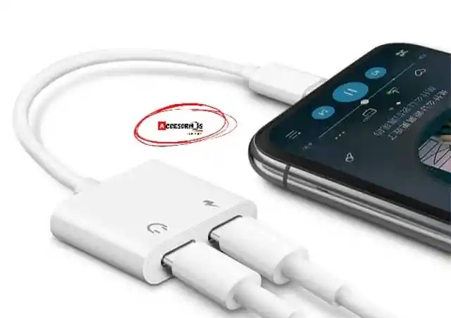 Adaptador Iphone 2 En 1 | Lightning-lightning