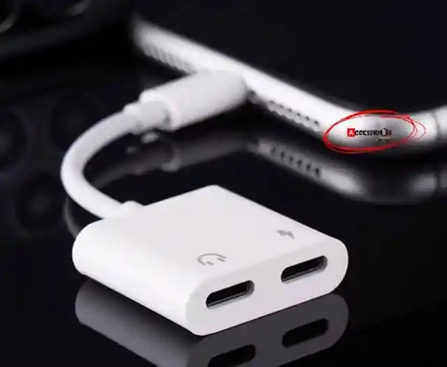 Adaptador Iphone 2 En 1 | Lightning-lightning