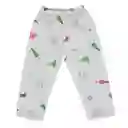 Pijama Niña Alicia Estampada Verde Limón Talla 12