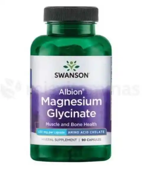 Magnesium Glycinate Albion Swanson 90 Capsulas