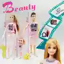 Muñeca Familia Beauty California Fina Juguete Munecos Figuras Tipogenericas
