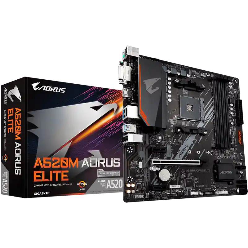 Gigabyte Board A520M Aorus Elite (Socket Am4)