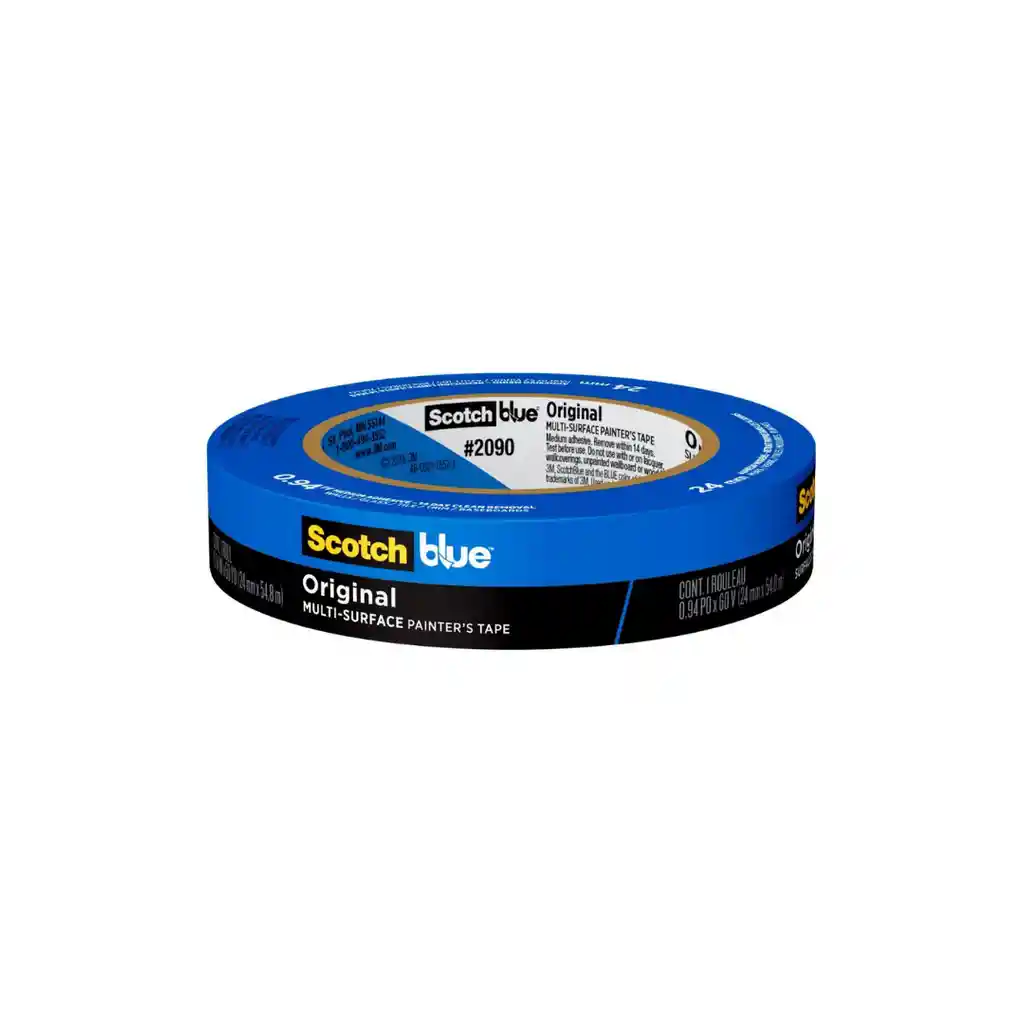  Cinta  Scotch  3M Blue Tape 24Mm X 55M 