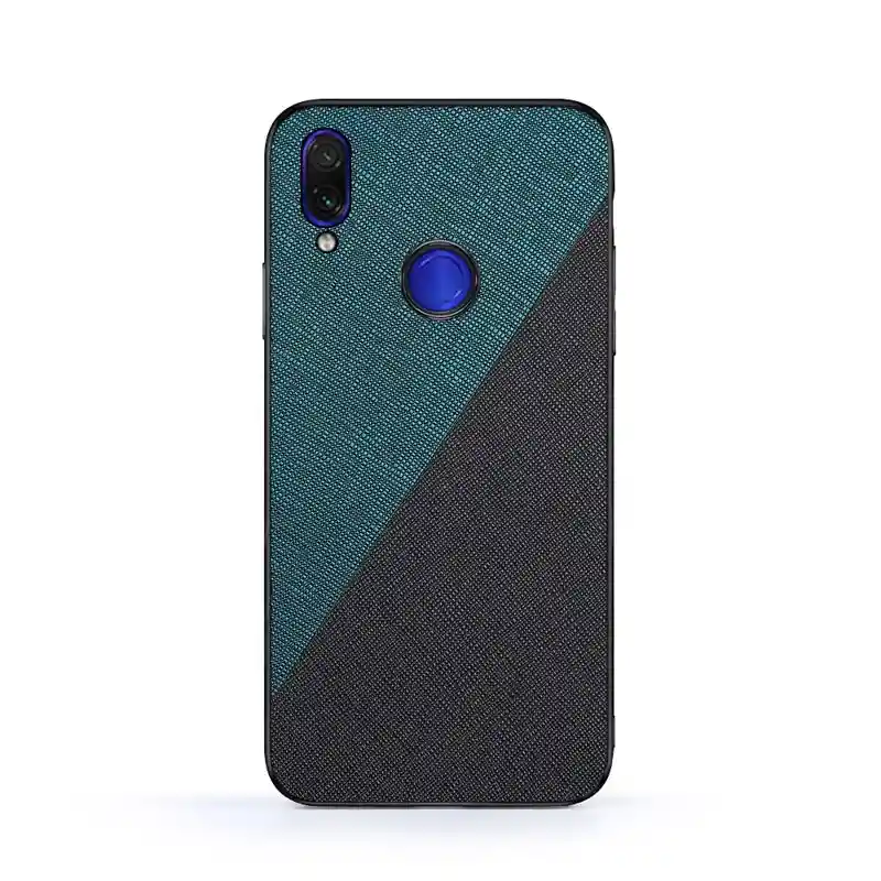 Carcasa Estuche Protector Elegante Samsung Galaxy A51 - NEGRO VERDE