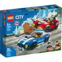 Lego City 60242 Policía Arresto Autopista 185 Piezas