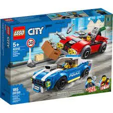 Lego City 60242 Policía Arresto Autopista 185 Piezas
