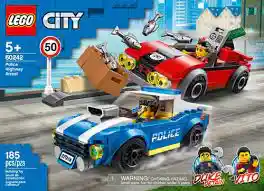 Lego City 60242 Policía Arresto Autopista 185 Piezas