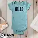 Bodies pack 3 HELLO niño - Talla(6-9)