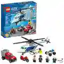 Lego City Helicóptero Persecución 212 Piezas 60243