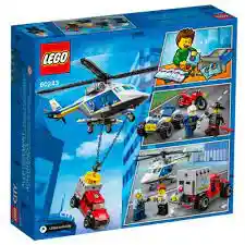 Lego City Helicóptero Persecución 212 Piezas 60243