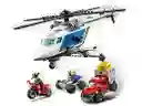 Lego City Helicóptero Persecución 212 Piezas 60243