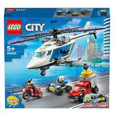 Lego City Helicóptero Persecución 212 Piezas 60243