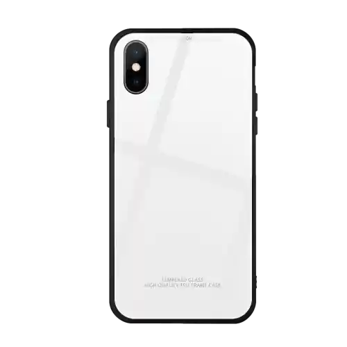 Xiaomi Estuche Carcasa Protector Vidrio Templado Pocophone F1 - Blanco