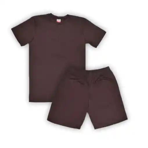 Pijama Hombre Roger Café Talla XL