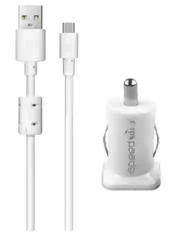 Cargador Usb De Carro 12v/24v Sg-23c V8 Speed