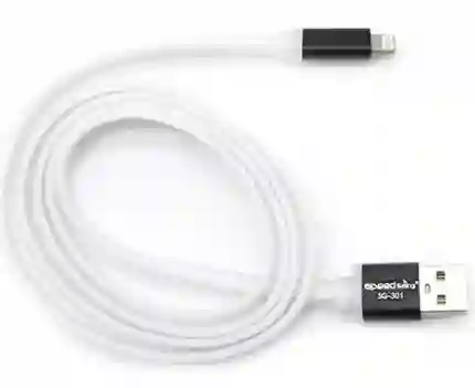 Cable De Datos Siliconado Para Iphone 1mt Speed Song Sg-301