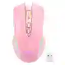 Rgb Mouse Onikuma Inalambrico Cw905 Rosa Wireless