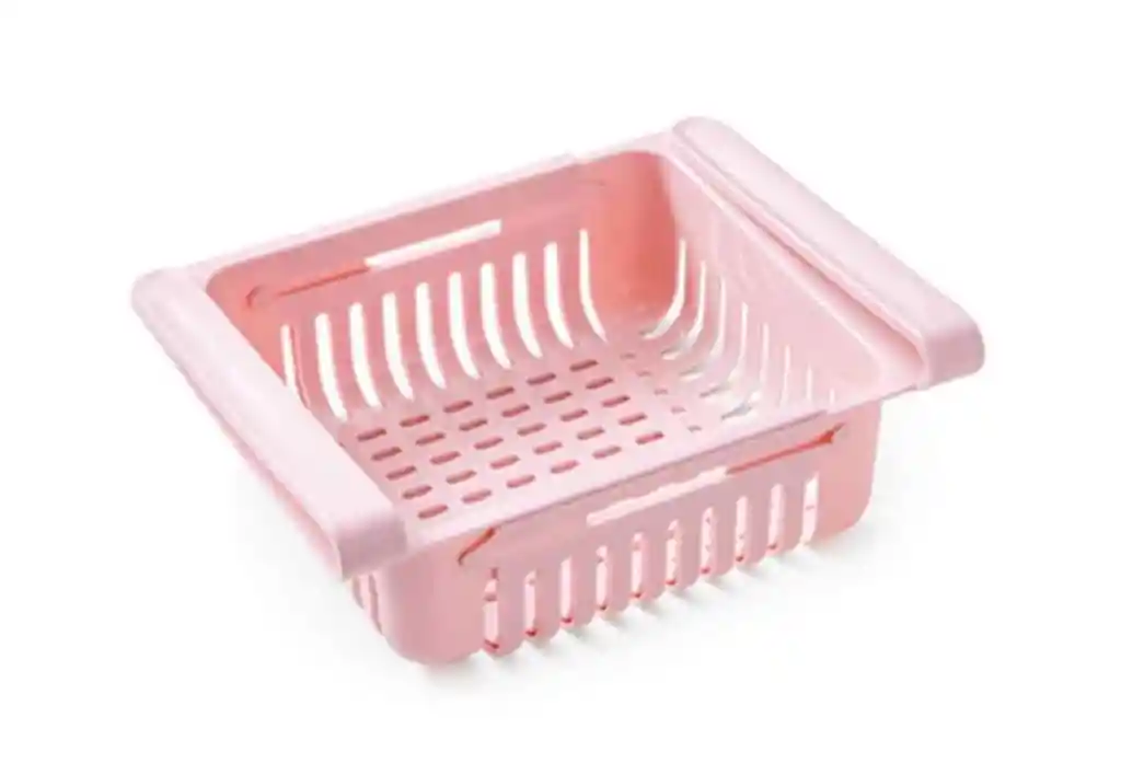 Organizador Multiusos  Para La Nevera Rosa