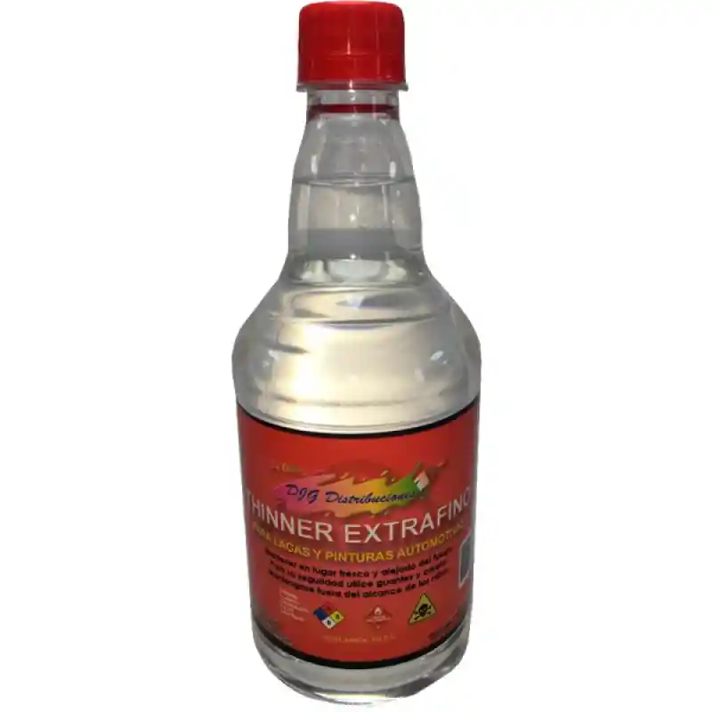 Thinner Extrafino Envase Plastico 375 C.c.