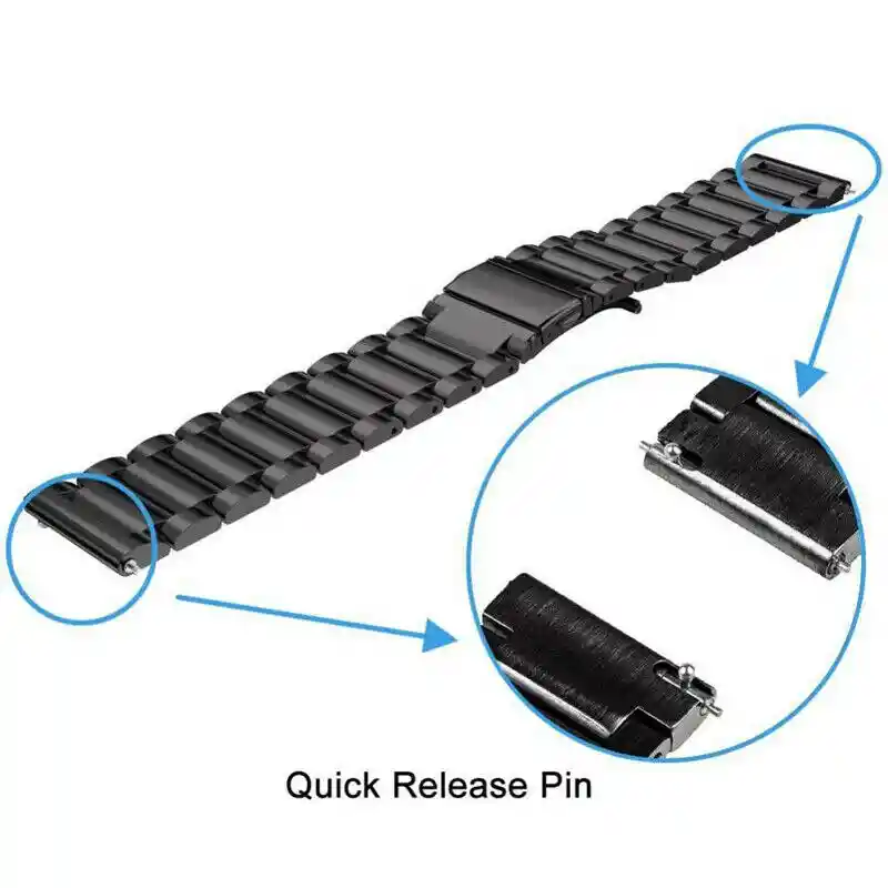 Correa Pulsera Banda Acero Para Samsung Galaxy Watch 3 45MM - DORADO