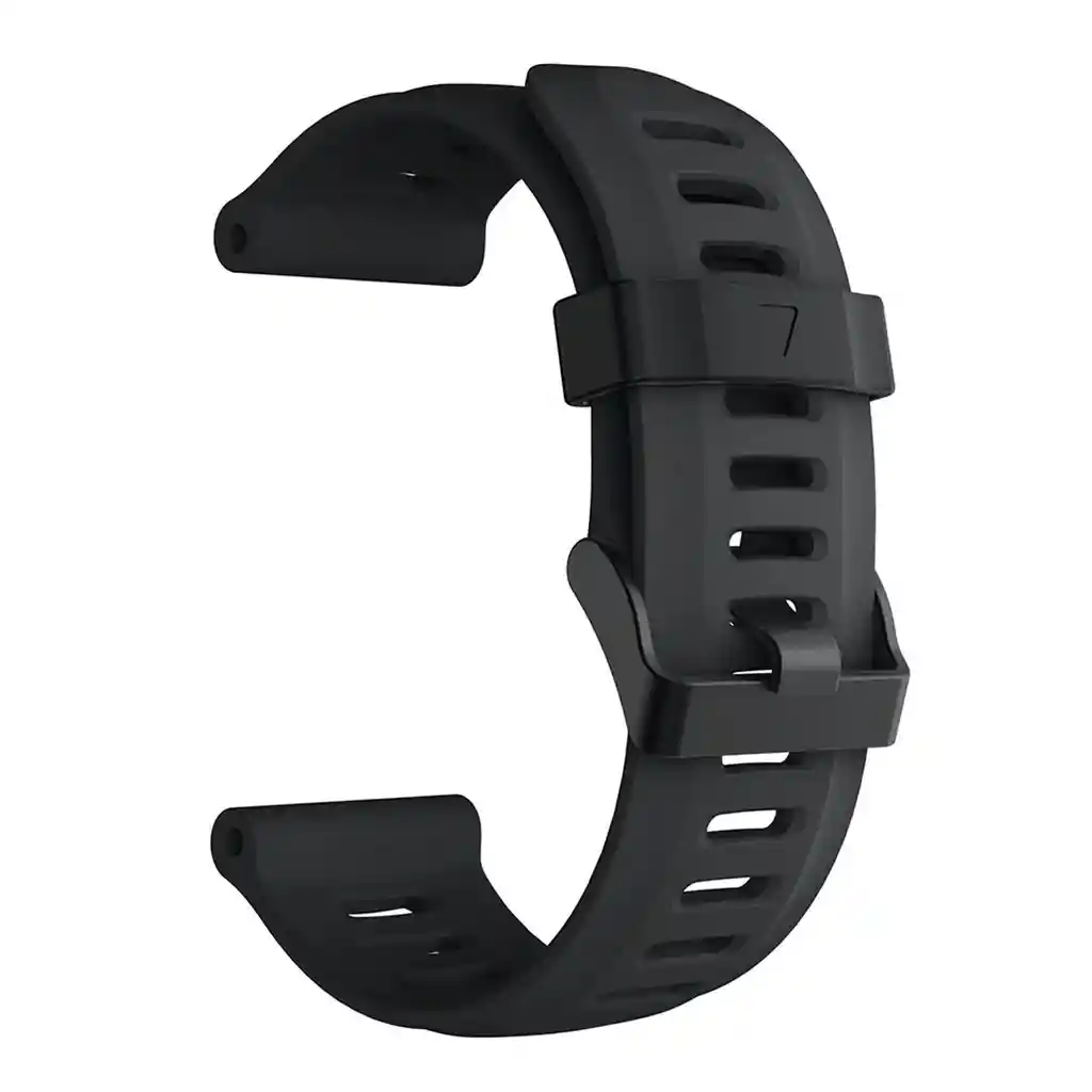 Garmin Correa Banda De Colores Para Fenix 5 Plus Forerunner - Negro