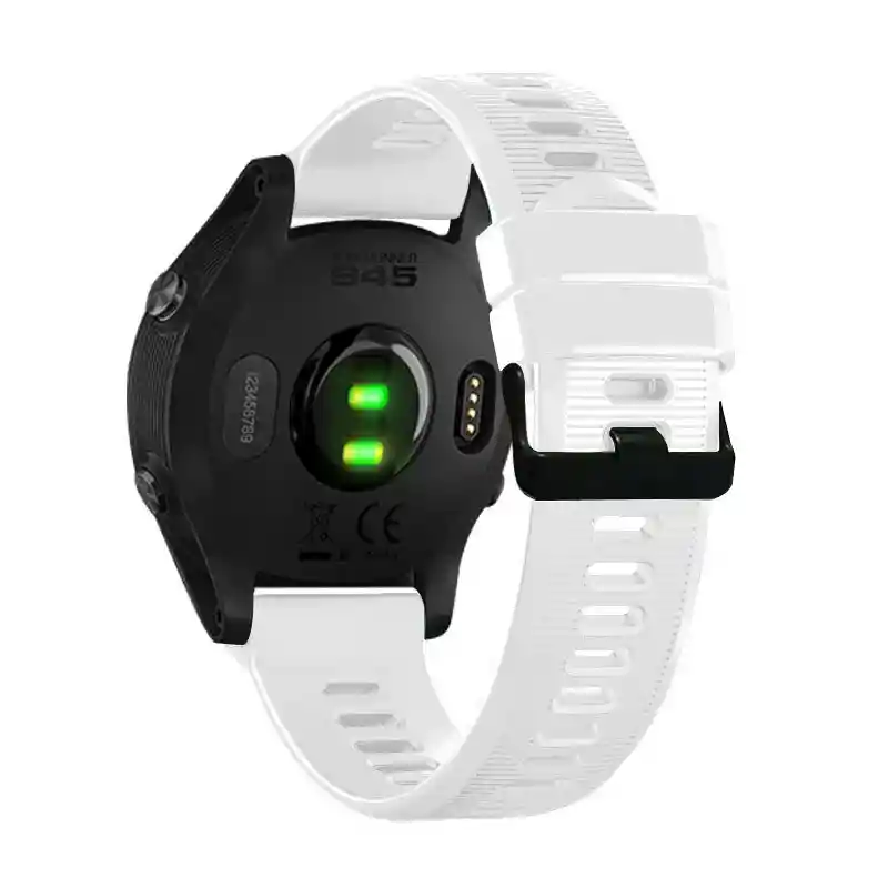 Garmin Correa Banda De Colores Para Fenix 5 Plus Forerunner - Blanco