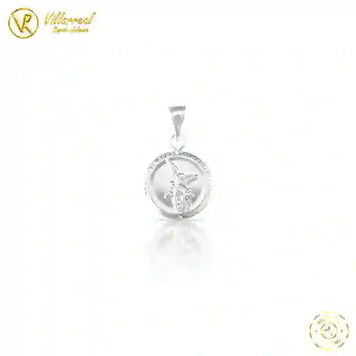 Dije San Miguel Arcángel Plata 925 Legítima 20mm