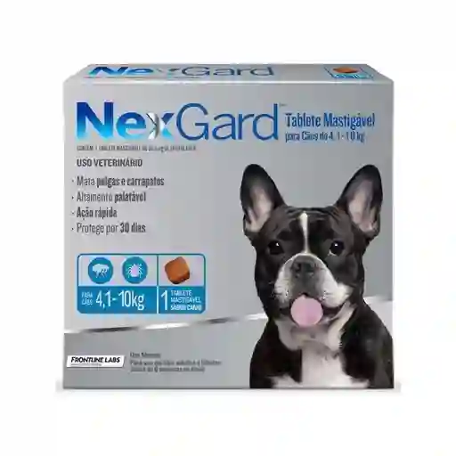 Nexgard (4.1 - 10 Kg) Caja X 1 Tableta