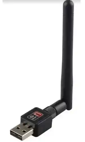 Adaptador Wifi Usb 600mbps Antena 802.iin 802-1 Wireless