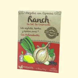 Sazonador Ranch 24g TomaCol®