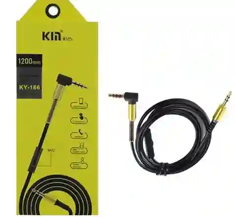 Cable Audio Macho A Macho 1200mm Auriculares Micrófono