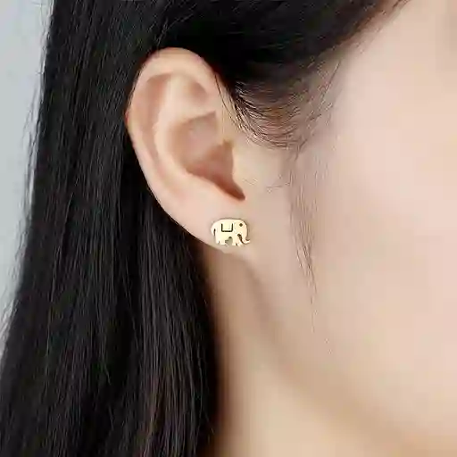 Arete En Acero Elefante