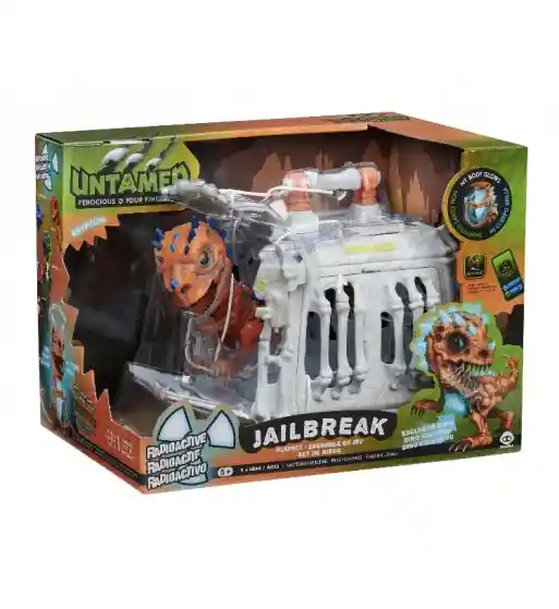 Untamed Jailbreak Playset - Krypton (Bronce con resplandor azul) - Por WowWee