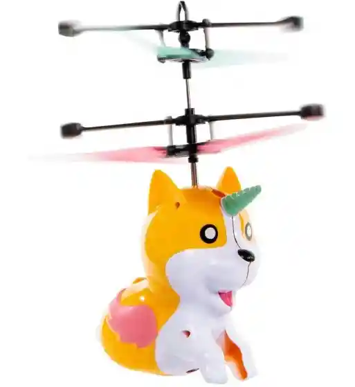 XIB Helicopter Hovering Unicorn Animals - A partir de 10 años, Multicolor