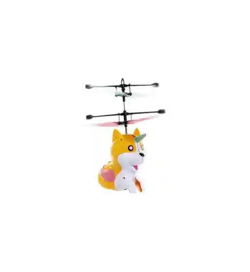 XIB Helicopter Hovering Unicorn Animals - A partir de 10 años, Multicolor