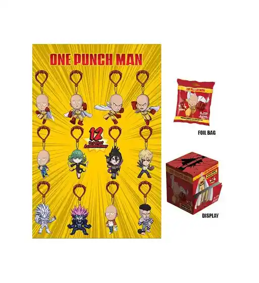 One Punch Man Blind Bag Backpack Hangers