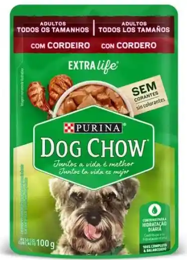 Dog Chow todas las razas cordero por 100g