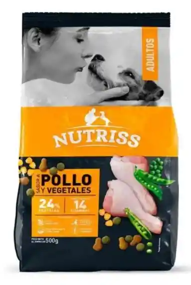 Nutriss Adultos Pollo Y Vegetales Por 2Kg