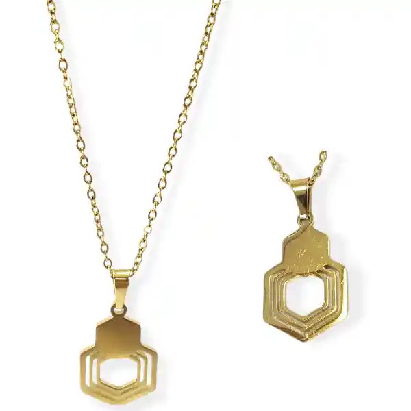 Paralelos Accesorios || Cadena Para Mujer Geometric