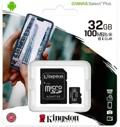 Kingston Microsd Canvas Select Plus 32Gb -