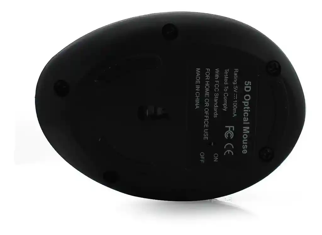 Mouse Inalámbrico Ergonómico Vertical Túnel Carpiano