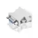 Adaptador Convertidor Vídeo Dvi-i 24+5 Macho A Vga Hembra 15