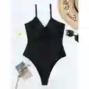 ENVÍO GRATIS - Vestido de Baño Enterizo Trikini "Loreto Black" | AUGUST