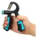 1 Hand Grip Ejercitador Para Manos Antebrazo Contador Graduable - Azul 