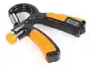 1 Hand Grip Ejercitador Para Manos Antebrazo Contador Graduable - Naranja