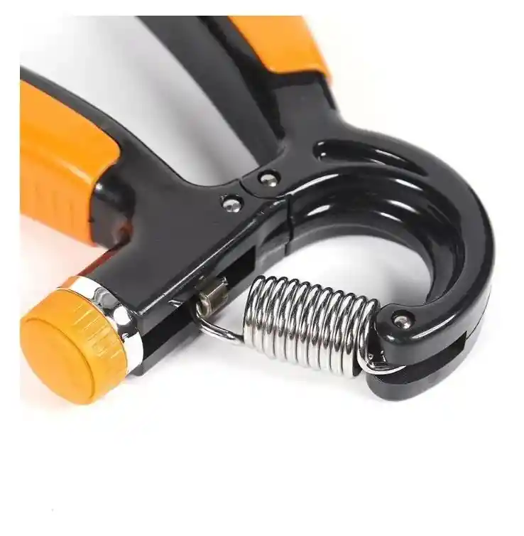 1 Hand Grip Ejercitador Para Manos Antebrazo Contador Graduable - Naranja