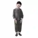   Pijama Niño Térmica Polar Gris Oscuro Talla 06